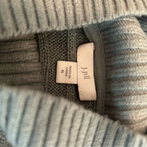Lot of 2 JJill Ladies Mock Turtleneck Sweaters XL. Cable-knit So Warm and Comfy - Picture 3 of 3